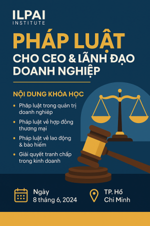 PHÁP LUẬT CHO CEO & LÃNH ĐẠO DOANH NGHIỆP