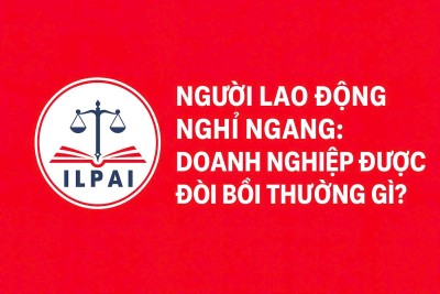 Người lao động tự ý nghỉ việc sau 04 tháng, Công ty có được yêu cầu bồi thường?