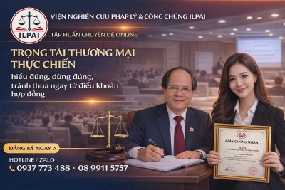 Trọng tài thương mại thực chiến – hiểu đúng, dùng đúng, tránh thua ngay từ điều khoản hợp đồng