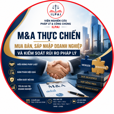 M&A THỰC CHIẾN: NGHỆ THUẬT MUA BÁN, SÁP NHẬP DOANH NGHIỆP VÀ KIỂM SOÁT RỦI RO PHÁP LÝ