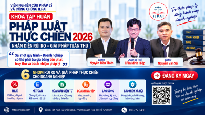 Khóa tập huấn Pháp luật thực chiến – Cập nhật mới 2026