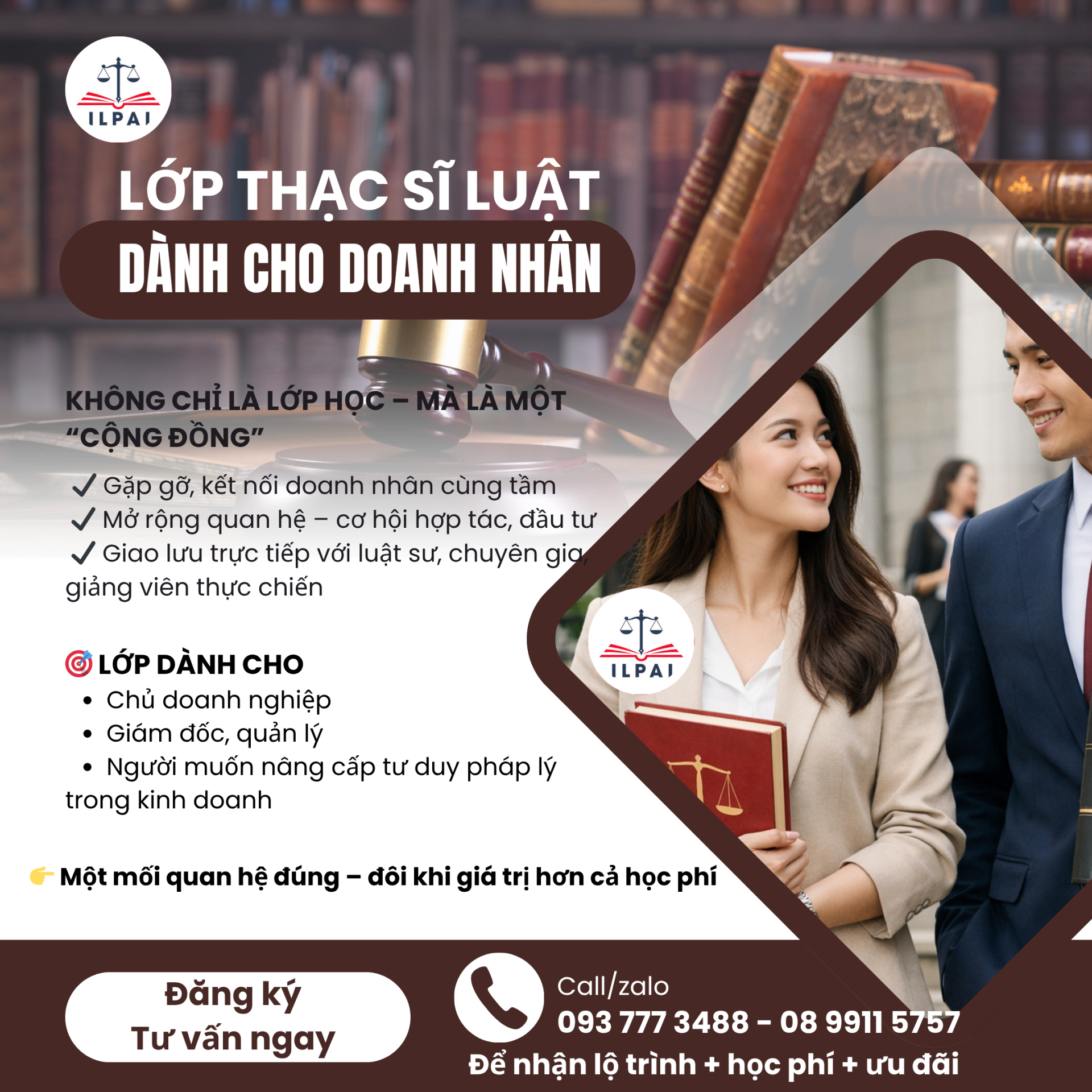 Brown and White Modern Lawyer and Attorney Consultant Instagram Post (1)